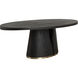 Tasmin 98 X 52 inch Black Dining Table